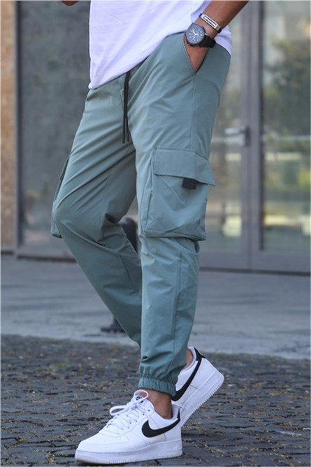 Pantaloni della tuta da uomo 5461 - Verde scuro #333666