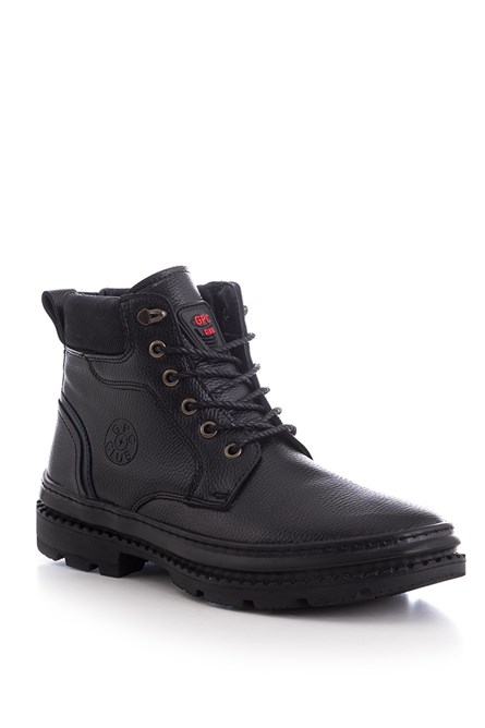 Buty męskie trekkingowe wysokie - czarne  202301