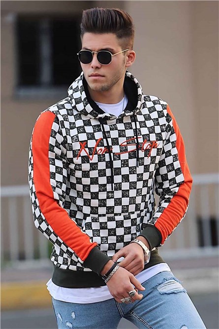 Felpa Uomo 2817 - Arancio 284898