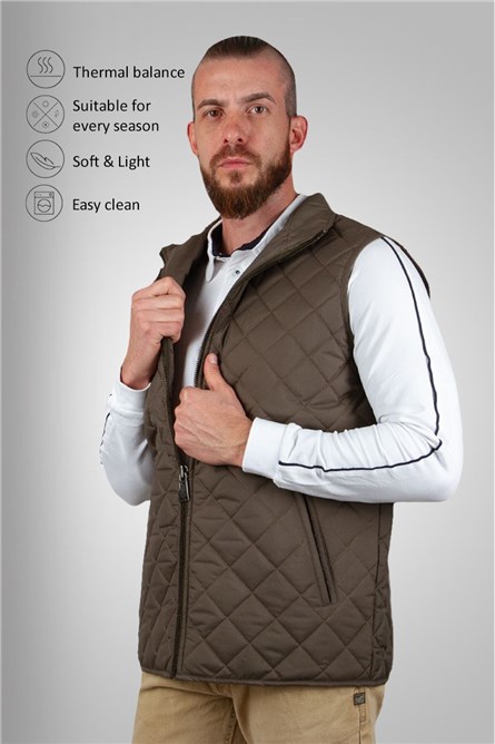 Gilet Uomo - Marrone #2081490