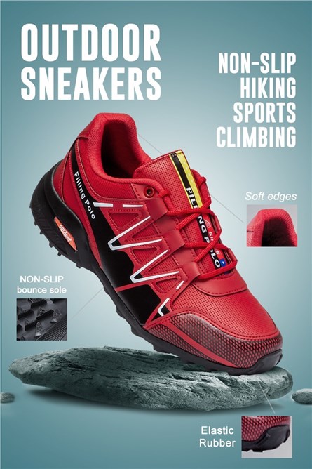 Scarponi da trekking Uomo - Rosso #988145