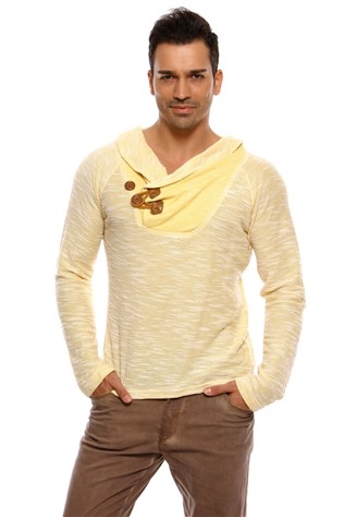 Bluzka męska - żółta   44019