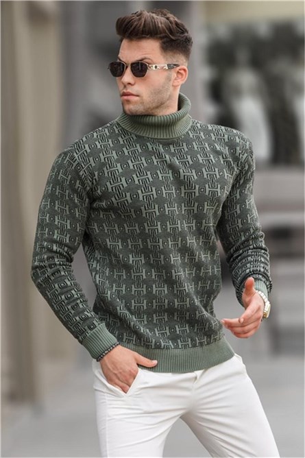 Maglione Uomo 5768 - Verde Petrolio #333042