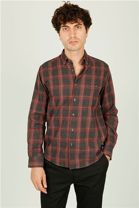 Camicia da uomo - Nera 307228