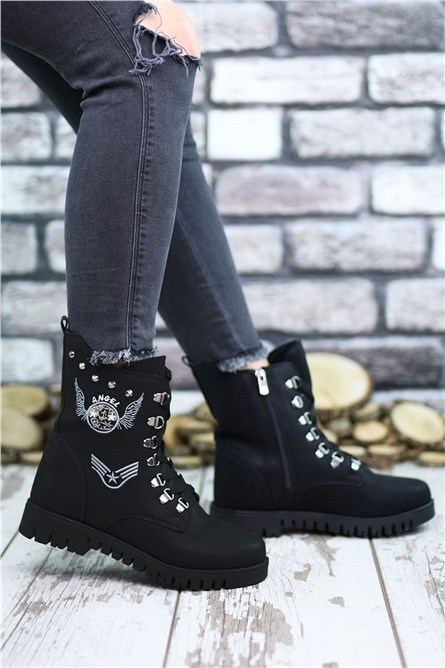 Children's boots 0012630 -Black #325273