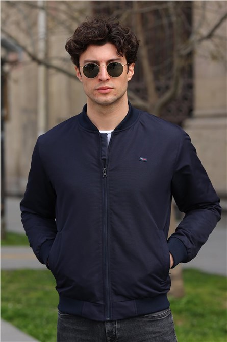 Víz- és szélálló férfi dzseki DM-6-1- Navy #408744