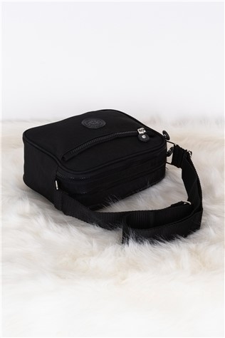 Sırt Çantası Unisex 4 Gözlü Çapraz Kullanışlı Kipling Çanta Tbc93 Siyah #292639