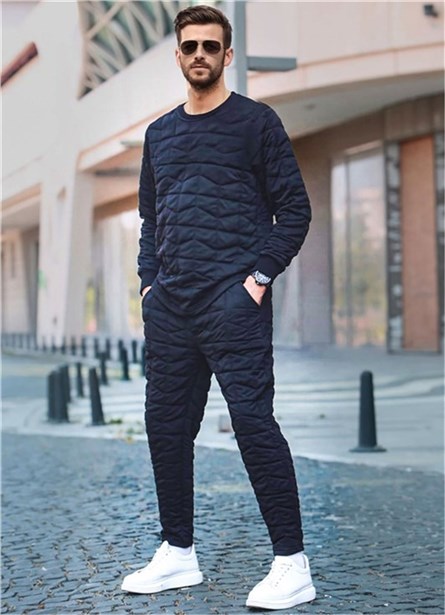 Set sportivo da uomo 5907 - Nero # 358721