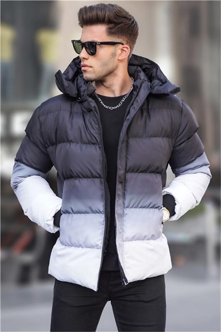 Giacca con cappuccio Uomo 5703 - Nero #334276