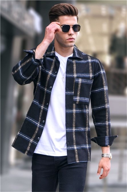 Camicia Uomo Regular Fit 5556 - Nera #357867