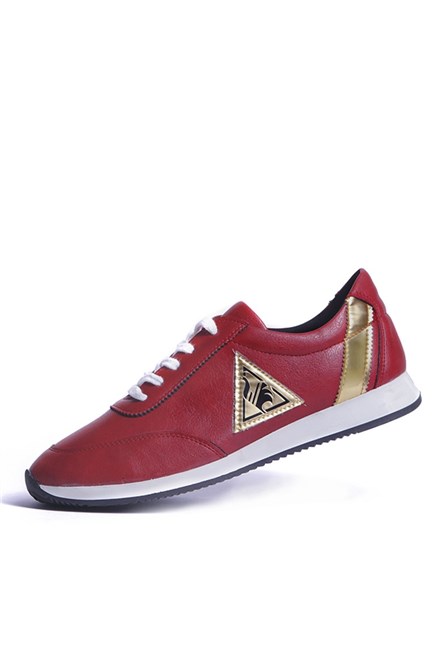 L.A POLO Men's Casual Shoes Red 2019109