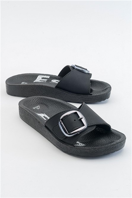 Pantofole casual da donna - Nero #371238