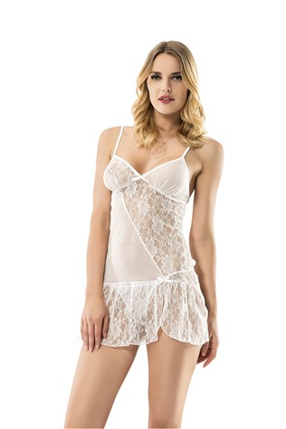 Women's erotic underwear 4051 White