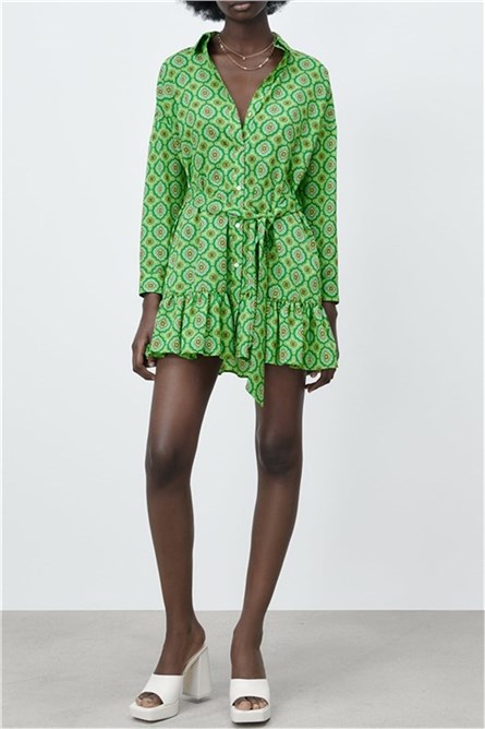 Women's Dress - Green #329635