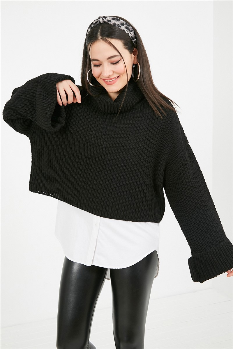  Damenbluse - Schwarz 272393