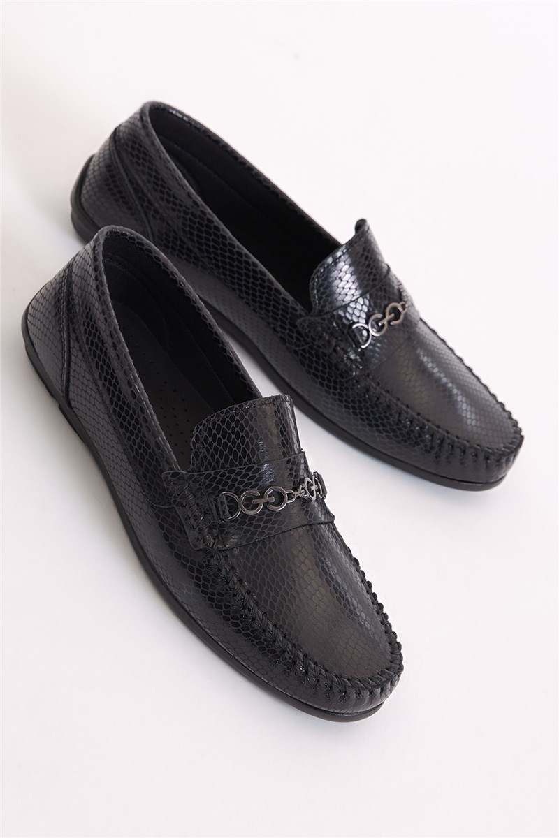 Mocassini casual da uomo - Nero #399944