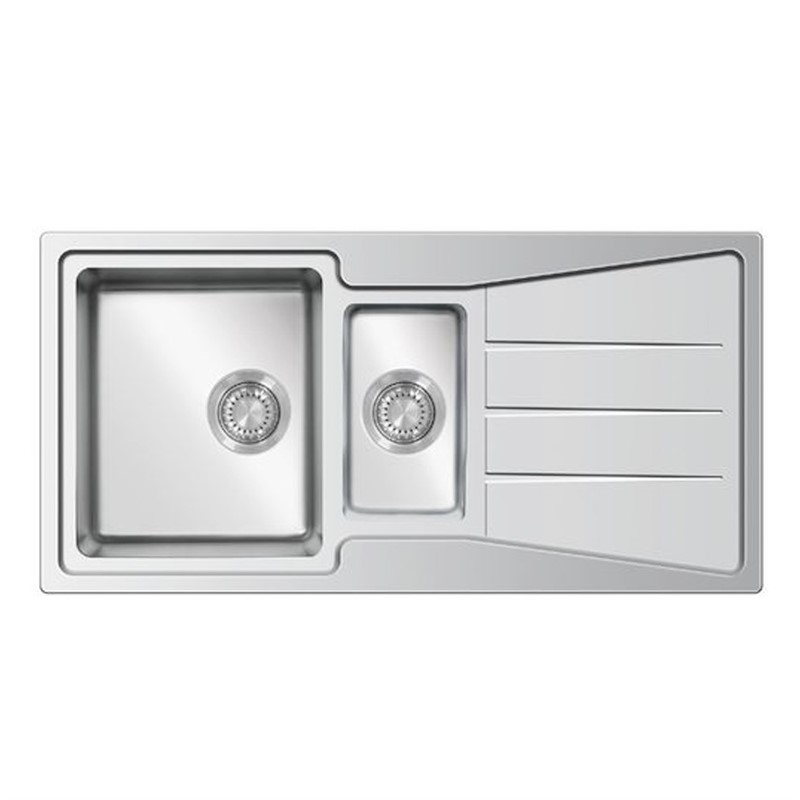 Ukinox Ma 100 I5P.GT Stainless steel kitchen sink 60 cm - Inox #356942