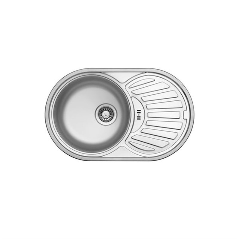 Ukinox Pıco F4LR.GW Stainless steel kitchen sink 45 cm - Inox #357054