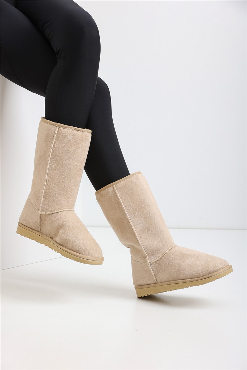 Buty Damskie UG03 - Beżowe #394322