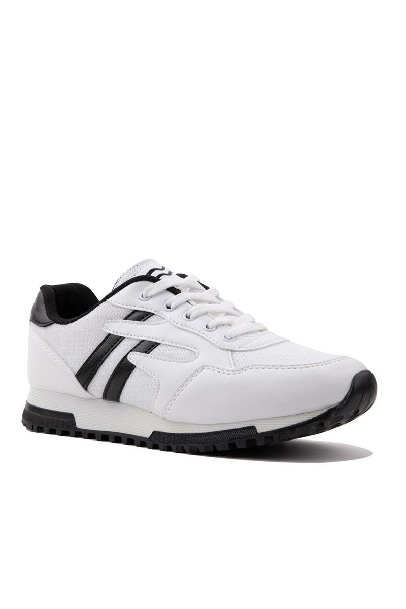 Unisex Sport Shoes - White-Black #324921