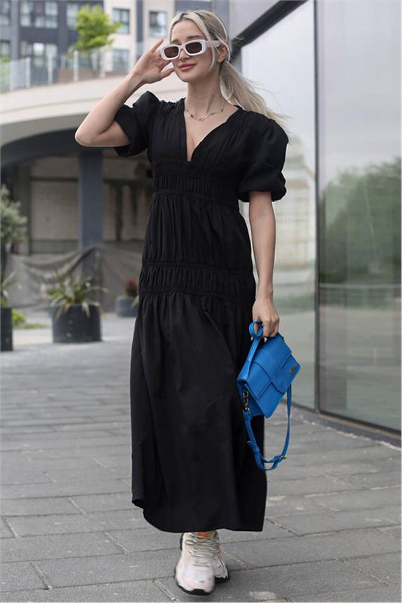 Women's Long Dress MG1619 - Black #394446 