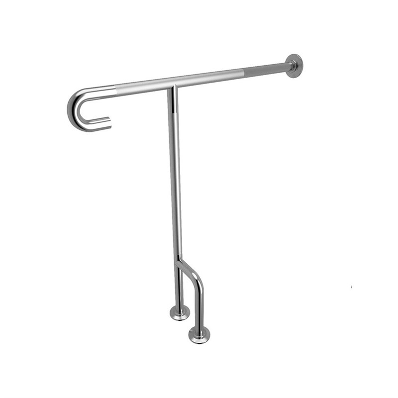 Maniglia VitrA Assist con supporto - Cromata #341108