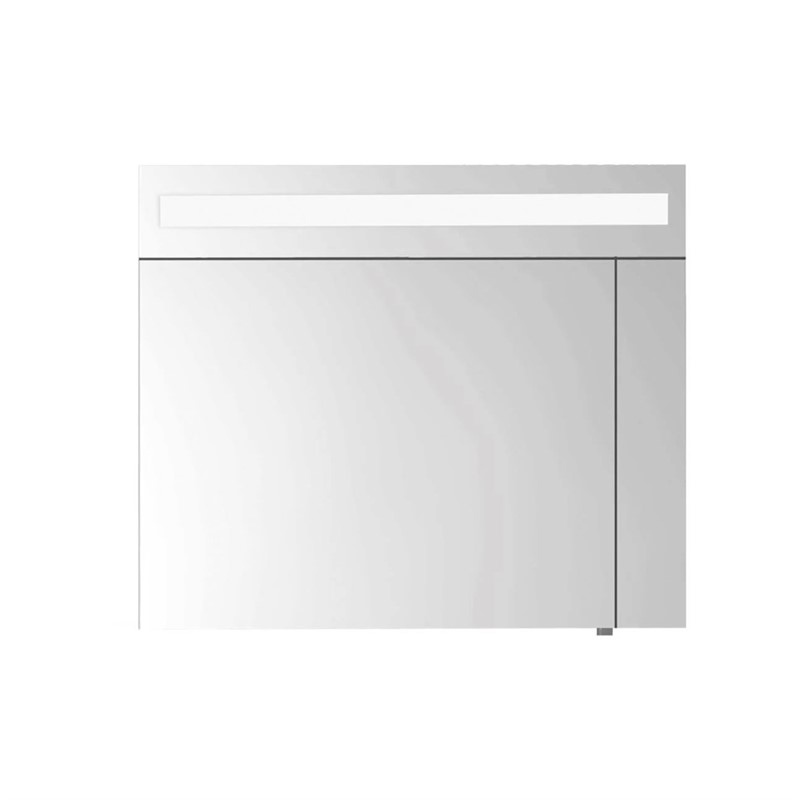 Vitra Elite Left Cabinet Mirror 60 cm - Glossy White #355369