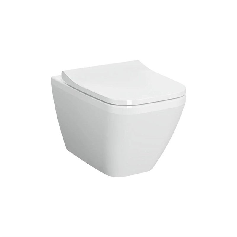 VitrA Integra Square Wall Mounted Toilet 54cm - White #351903