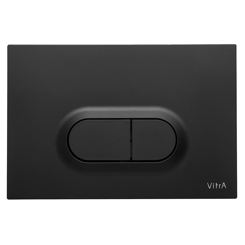 VitrA Loop O Control Panel - Black #336083
