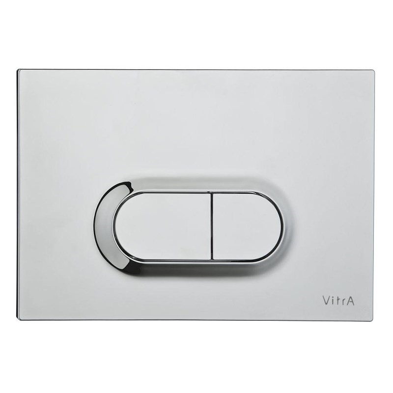 VitrA Loop O Mechanical Control Panel - Chrome #336096