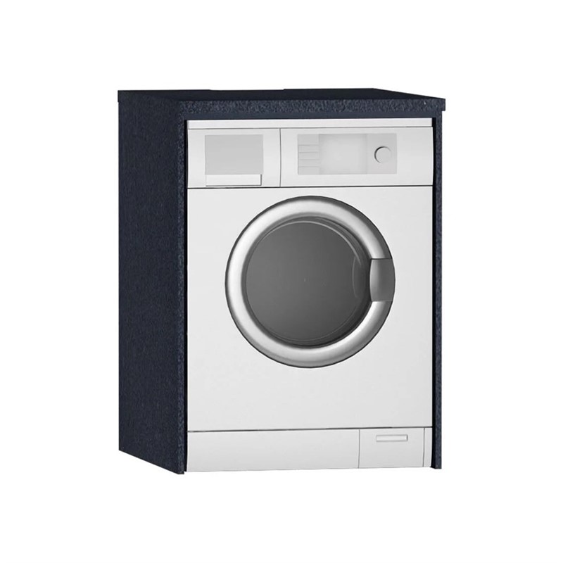 Vitra Open Cabinet for Washing Machine - Anthracite #355415