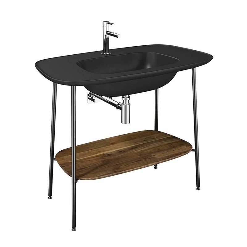 VitrA Plural Console for sink with shelf 100 cm - Color Walnut #345075