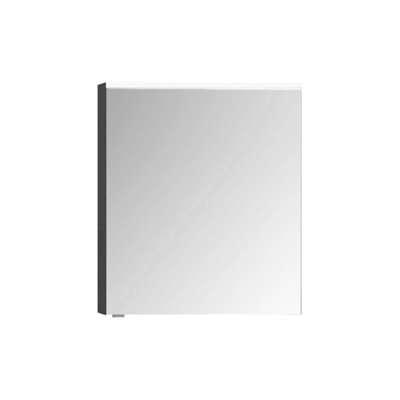 Vitra Premium Right Cabinet Mirror 60 cm - Glossy Anthracite #355295