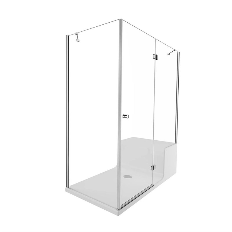 VitrA Roomy Right shower unit with drawer 150x80 cm - #352281