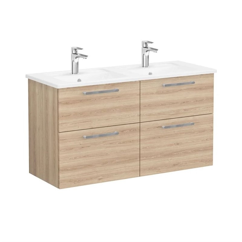 Vitra Root Base cabinet with sink 120 cm - Oak #355042