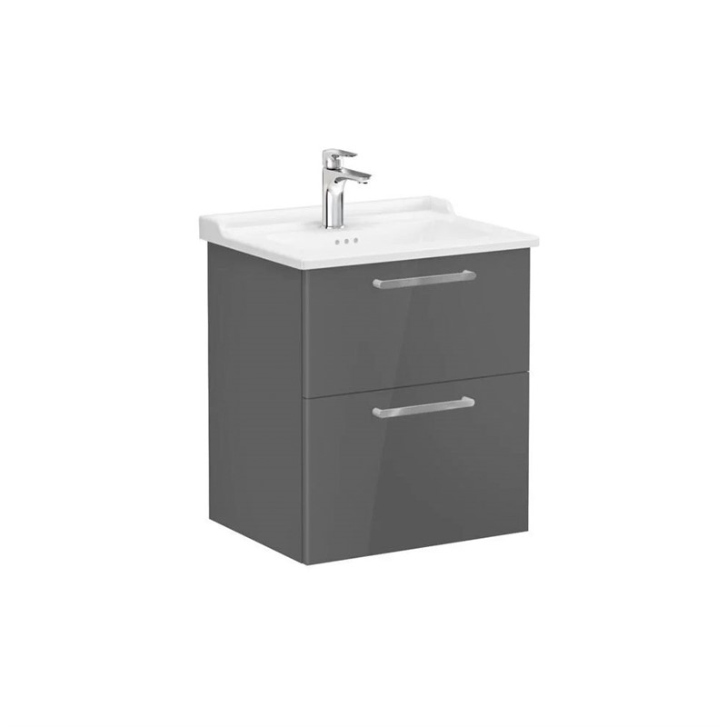 Vitra Root Base cabinet with sink 60 cm - Anthracite #354907