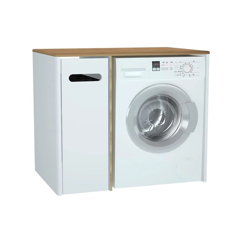 VitrA Sento Washing Machine Cabinet 105cm - Matt White #353633