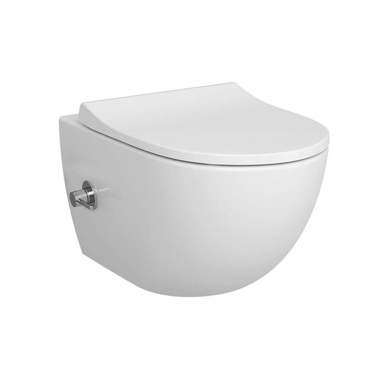 VitrA Sento Viseća WC školjka s ugradbenom slavinom za bide 54 cm - Bijela #341204