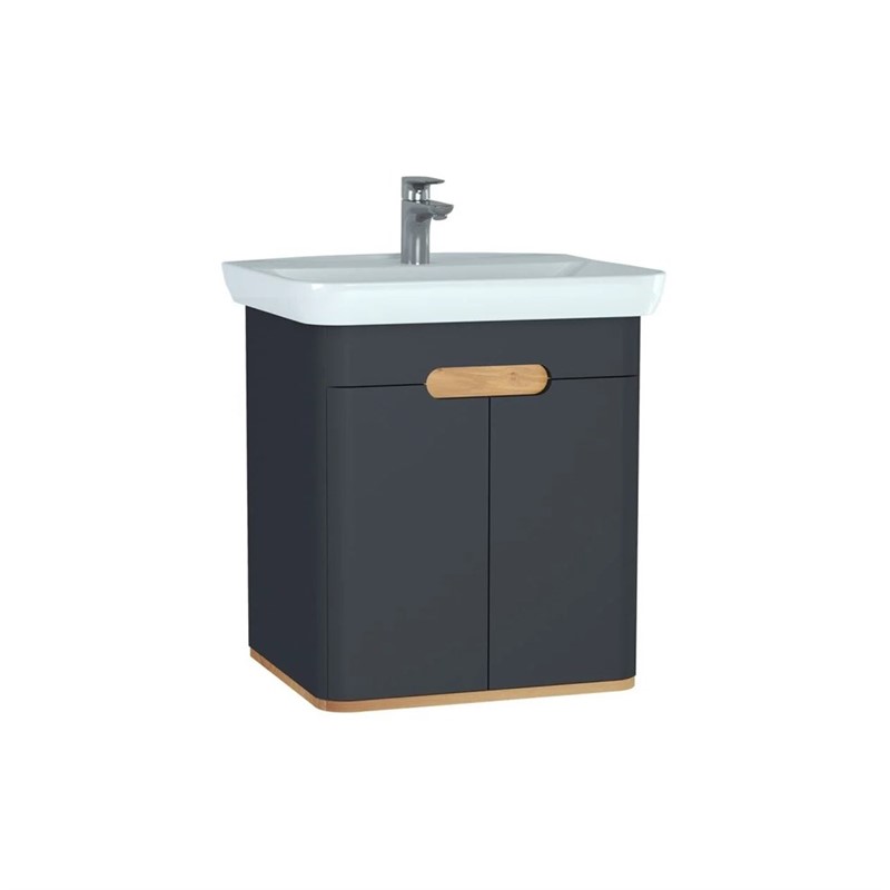VitrA Sento Bathroom Cabinet 65cm - Anthracite #353450
