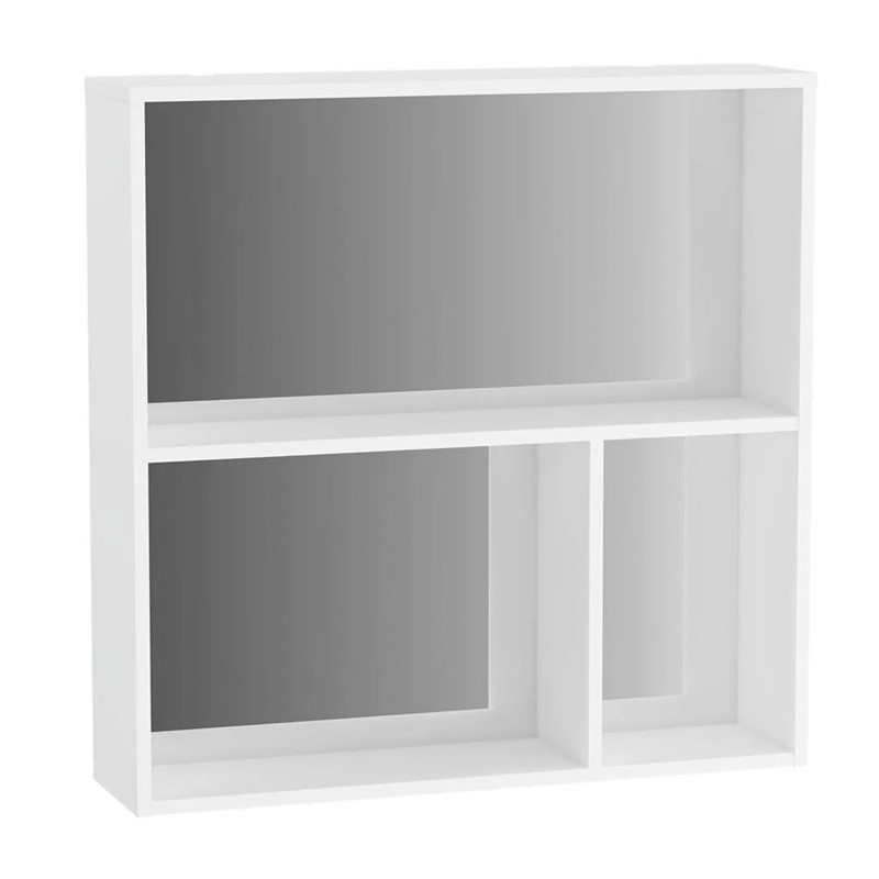 VitrA Voyage Wardrobe with shelves and mirror 60 cm - Matt white #352813