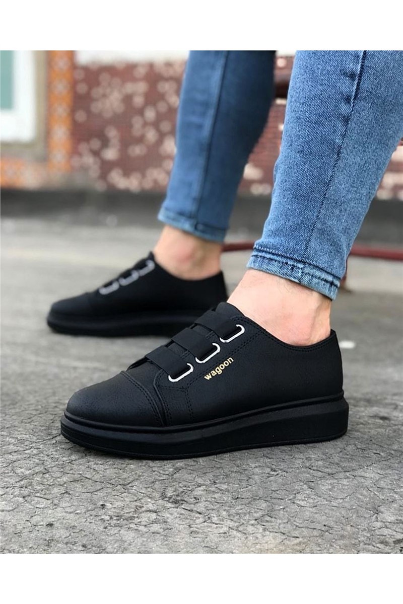 Men's casual shoes WG026 - Black # 317141