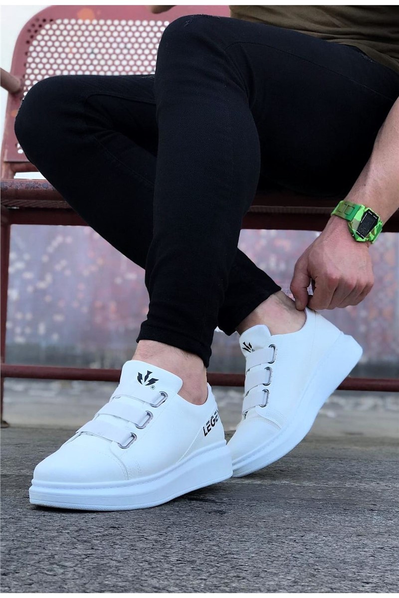Svakodnijevne muške cipele WG029 - Bijela # 317103