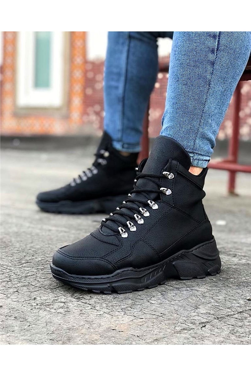 Botas Masculinas WG07 - Pretas #317191