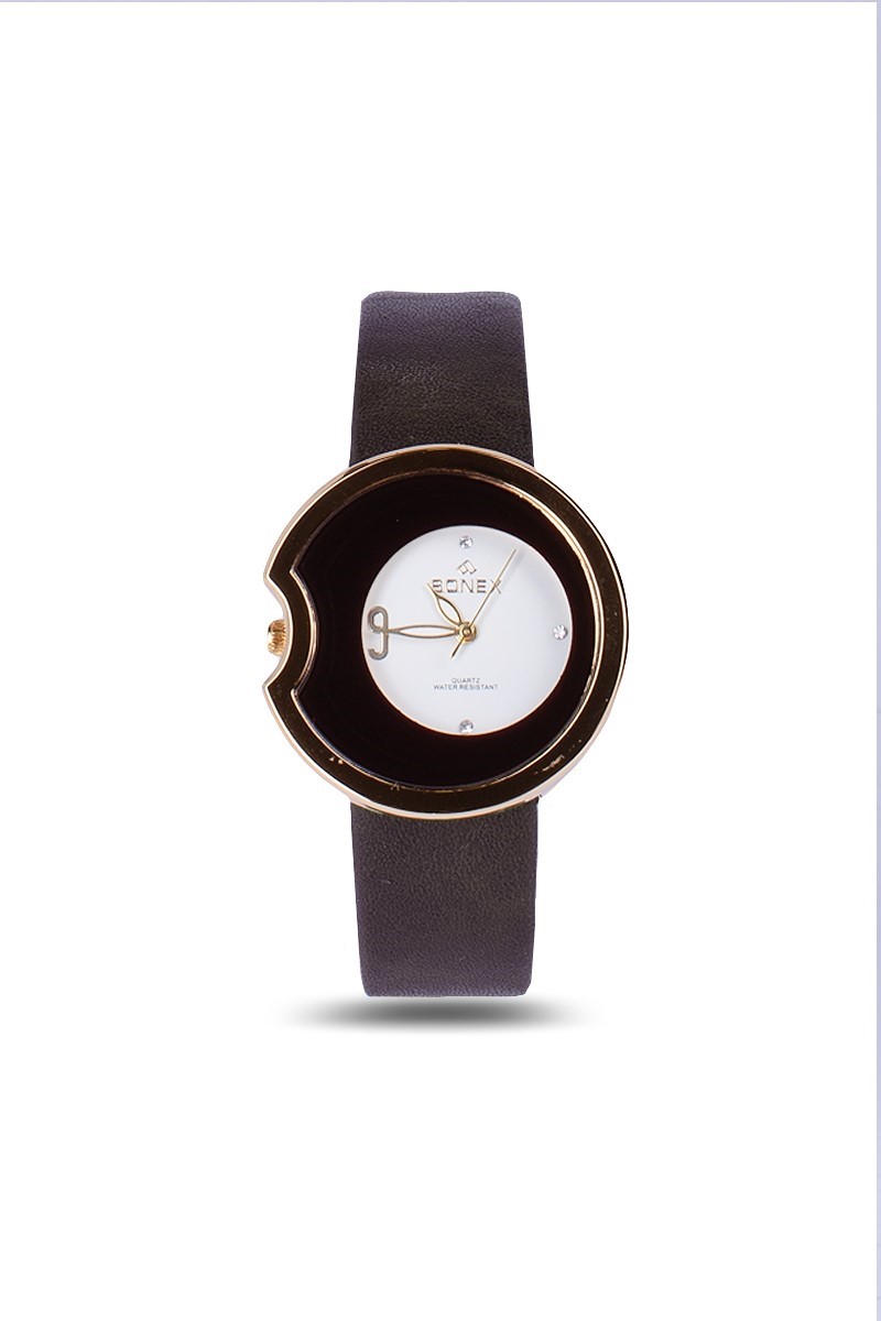 Women's watch - Dark brown 2021082220