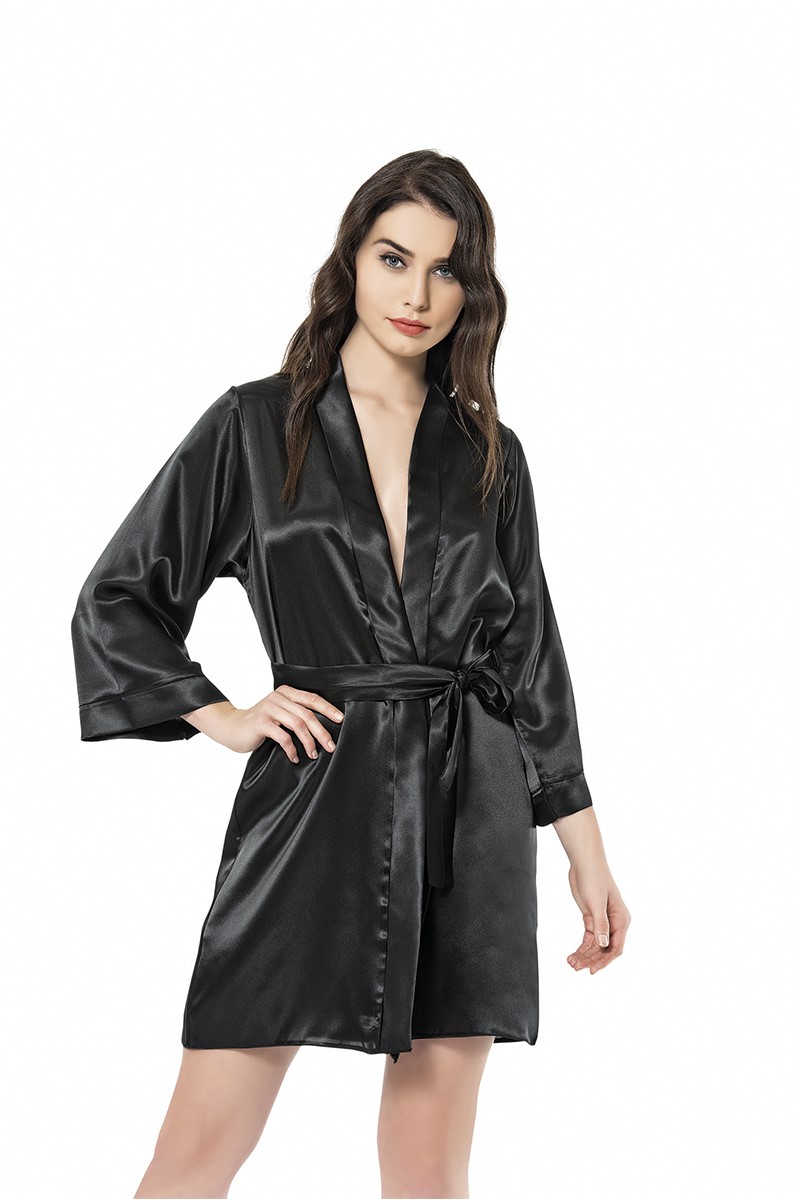 Women's Nightgown - Black #7431