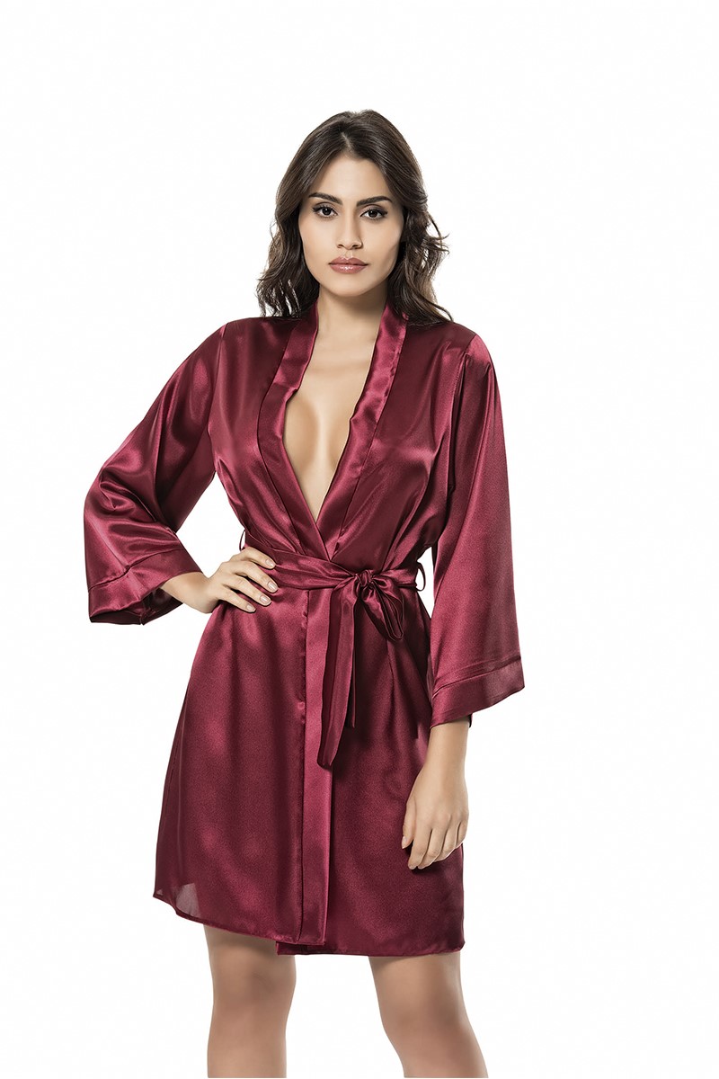 Women's Nightgown - Burgundy #7431