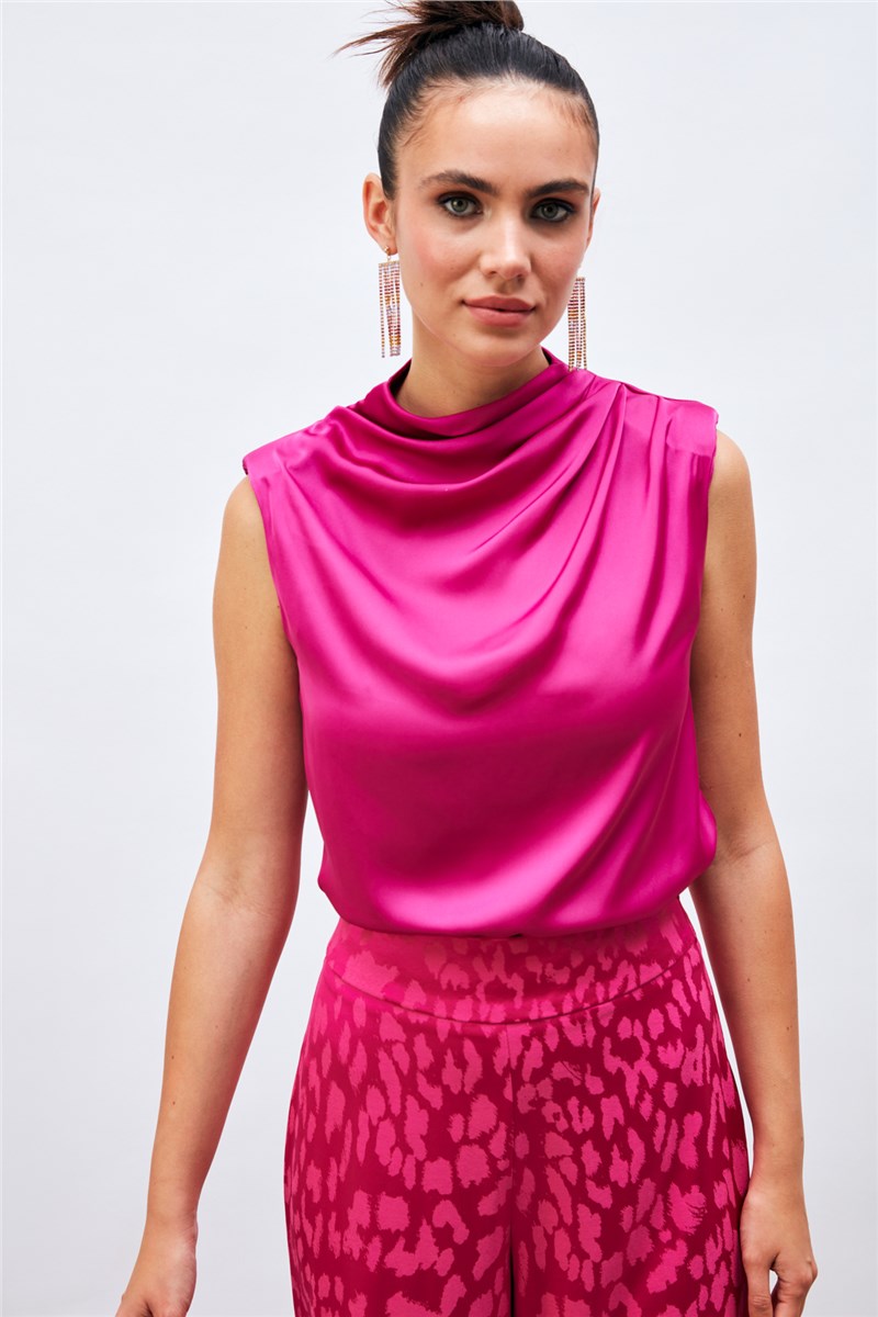 Ženska bluza bez rukava - Pink  #384184