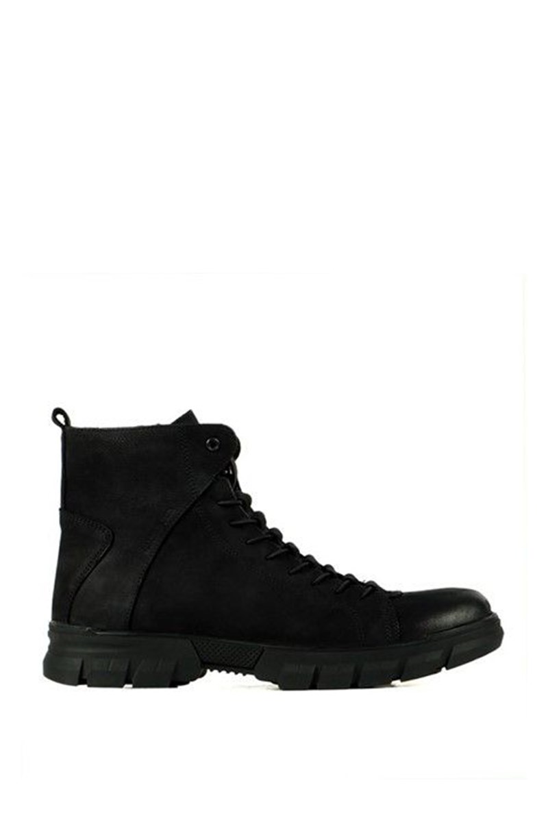 Botas masculinas de couro legítimo Hammer Jack - Pretas #368426