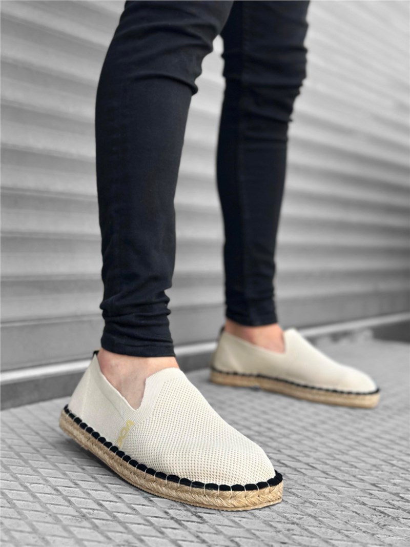 Men's Espadrilles BA0224 - Light Beige #385063
