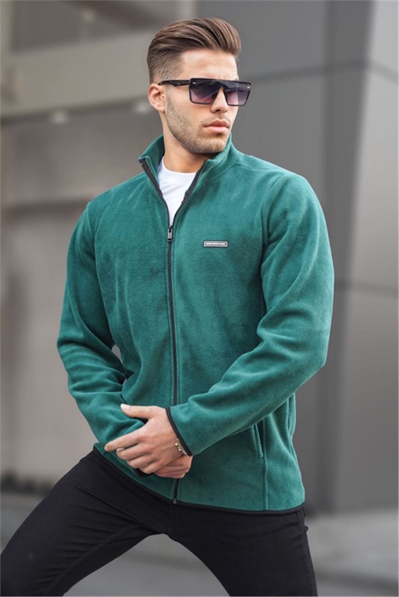 Men's Fleece Sweatshirt 6045 - Green #362847